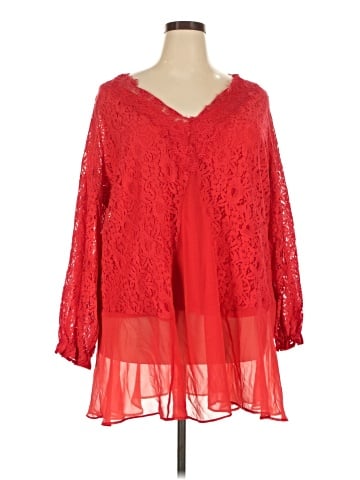 Roaman's 3/4 Sleeve Blouse (view 1)