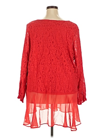 Roaman's 3/4 Sleeve Blouse (view 2)