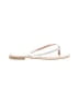 Top Moda White Flip Flops Size 7 - photo 1