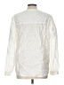Boden 100% Linen White Long Sleeve Blouse Size 10 - photo 2