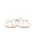 Top Moda White Flip Flops Size 7 - photo 2