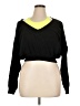 Alexander Wang 100% Cotton Color Block Black Sweatshirt Size XL - photo 1