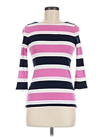 Lauren by Ralph Lauren 3/4 Sleeve T-Shirt (view 1)