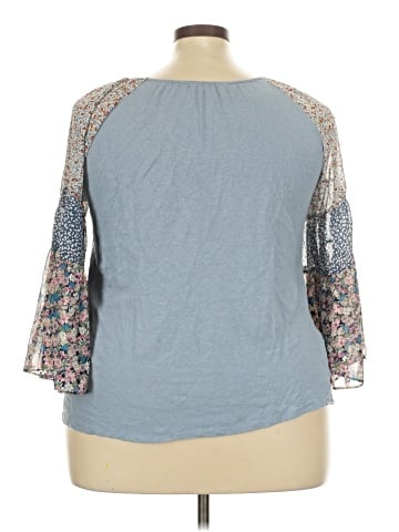 Umgee 3/4 Sleeve T-Shirt (view 2)