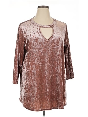 Bobeau 3/4 Sleeve Blouse (view 1)