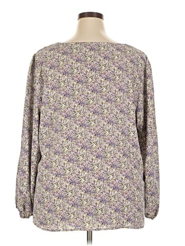 Skies Are Blue 3/4 Sleeve Blouse (view 2)