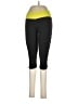 Lululemon Athletica Color Block Solid Black Yellow Active Pants Size 6 - photo 1