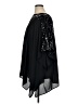 Investments 100% Polyester Black Short Sleeve Blouse Size XL - photo 5