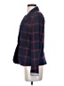 Merona Plaid Blue Blazer Size 4 - photo 5