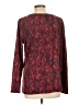 IMAN Burgundy Long Sleeve T-Shirt Size L - photo 2