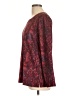 IMAN Burgundy Long Sleeve T-Shirt Size L - photo 5