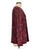 IMAN Burgundy Long Sleeve T-Shirt Size L - photo 4