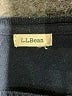 L.L.Bean Blue Black Cardigan Size L (estimated) - photo 7