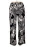 IMAN Paisley Gray Casual Pants Size L - photo 2
