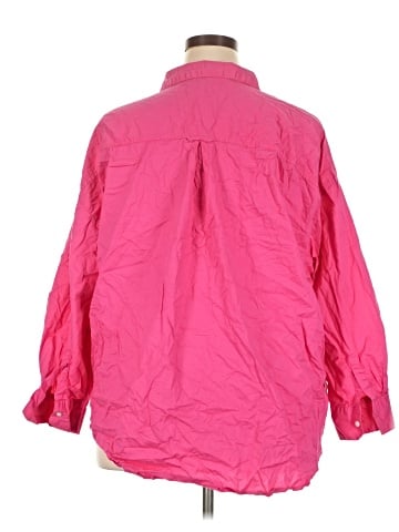 Gap 3/4 Sleeve Button-Down Shirt (view 2)