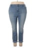 LOGO by Lori Goldstein Blue Jeans Size 22 - photo 1