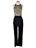 Alice + Olivia Metallic Gold Jumpsuit Size 8 - photo 1