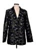 Derek Lam Print Green Blue Blazer Size 14 - photo 1