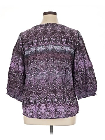 Gloria Vanderbilt 3/4 Sleeve Blouse (view 2)