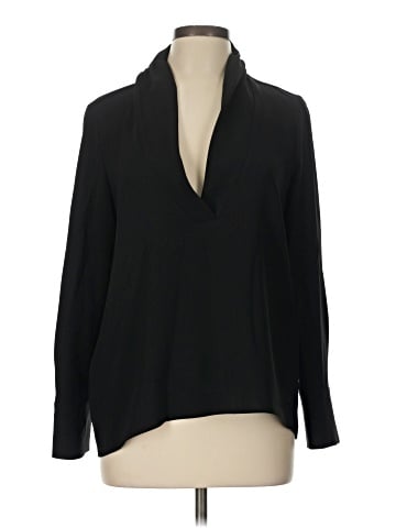 Zara Basic Long Sleeve Blouse (view 1)