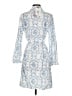 Cider Paisley Blue Cocktail Dress Size XS - photo 2