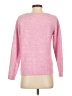 Cupcakes & Cashmere Hearts Pink Pullover Sweater Size S - photo 2