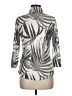 David Cline Silver Long Sleeve Polo Size M - photo 2