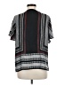 Jemma 100% Polyester Gray Short Sleeve Blouse Size M - photo 2