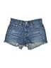 Levi's Blue Denim Shorts Size 26 waist - photo 1