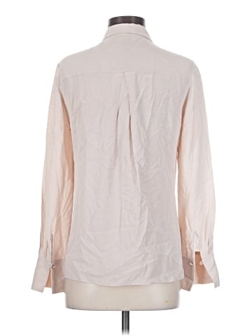 Jigsaw Long Sleeve Silk Top (view 2)