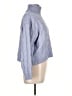 Pink Rose 100% Polyester Blue Turtleneck Sweater Size L - photo 4
