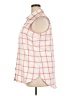 Columbia 100% Polyester Plaid Orange Pink Sleeveless Blouse Size XXL - photo 5