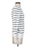 Theory Stripes White Turtleneck Sweater Size S - photo 4