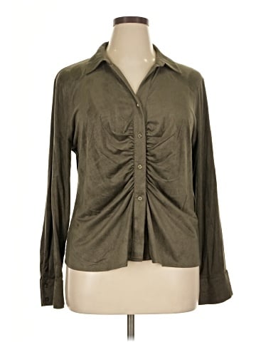 Calvin Klein Long Sleeve Blouse (view 1)