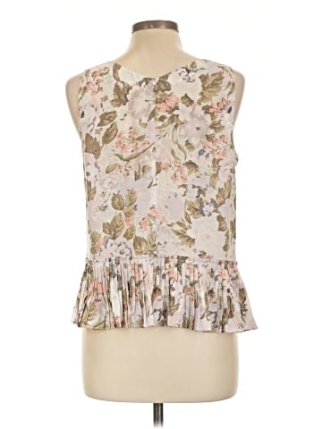 Rebecca Taylor Sleeveless Silk Top (view 2)