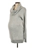 Ingrid + Isabel Gray Turtleneck Sweater Size Med Maternity (2) - photo 1