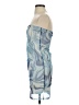 pretty garbage 100% Polyester Graphic Blue Cocktail Dress Size S - photo 5