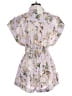 Zimmermann 100% Linen Floral Purple Pink Acacia Romper Size L - photo 2