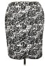 Jones Studio Print Black Formal Skirt Size 2X - photo 2