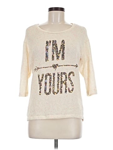 Stranded Pullover Sweater (view 1)