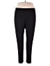 Feathers Solid Black Active Pants Size 2X - photo 1