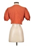 Cotton On Orange Short Sleeve Blouse Size S - photo 2