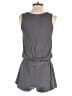 Naked Zebra Solid Gray Romper Size S - photo 2