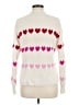 Talbots Hearts Ivory Turtleneck Sweater Size M - photo 2