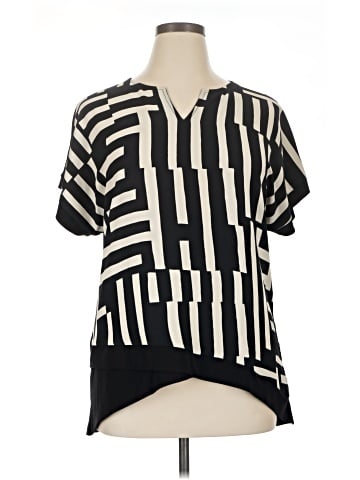 Joseph Ribkoff Short Sleeve Blouse (view 1)