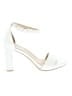 Naturalizer White Sandals Size 8 - photo 1