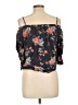 Xhilaration Black Sleeveless Blouse Size L - photo 2