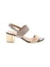 Tory Burch Color Block Tan Sandals Size 8 - photo 1