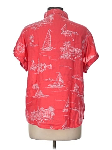 Cynthia Rowley Short Sleeve Blouse (view 2)