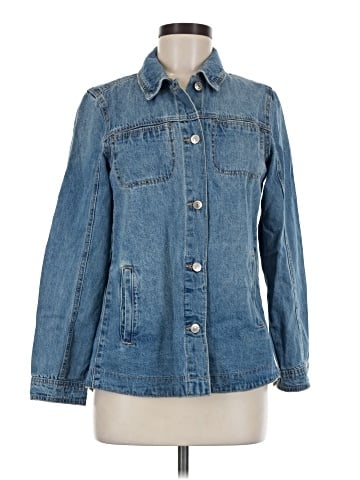 Curve Appeal Denim Jacket (view 1)